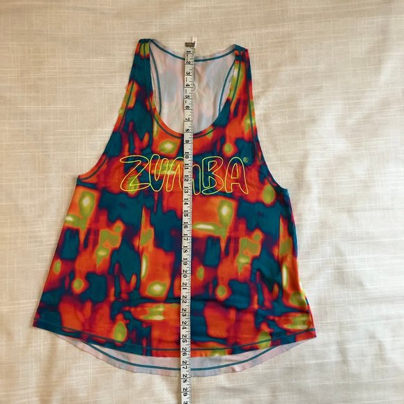 Zumba Fitness racerback tank, sizes S, M, L - Picture 3 of 13